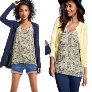 EUC CAbi Floral Scatter Print Tank Top (GMH-R)